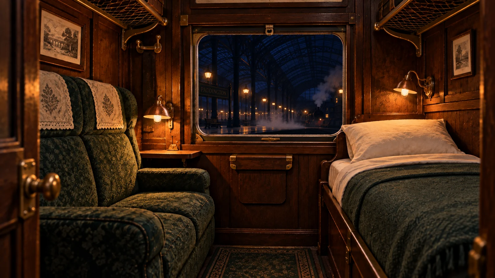 A compartment to make yourself comfortable in.