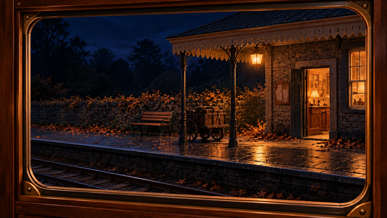 The little station at Brindlecombe.