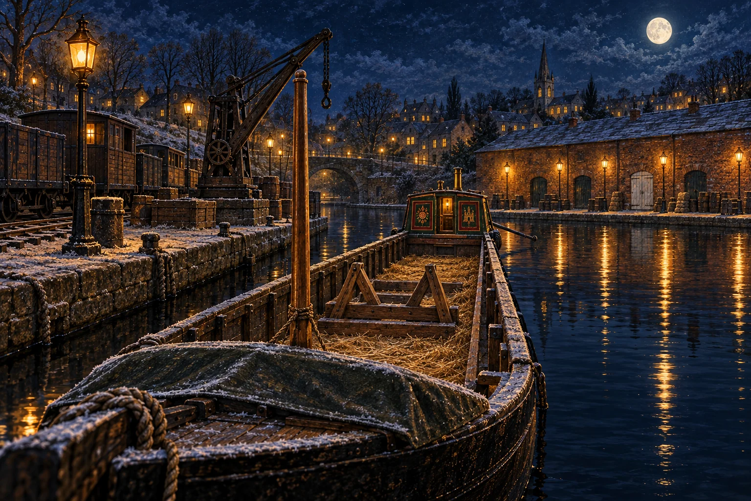 Patience waits beside the basin.